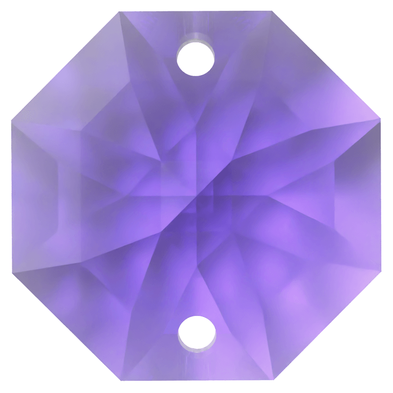Octagon Lily Blue Violet
