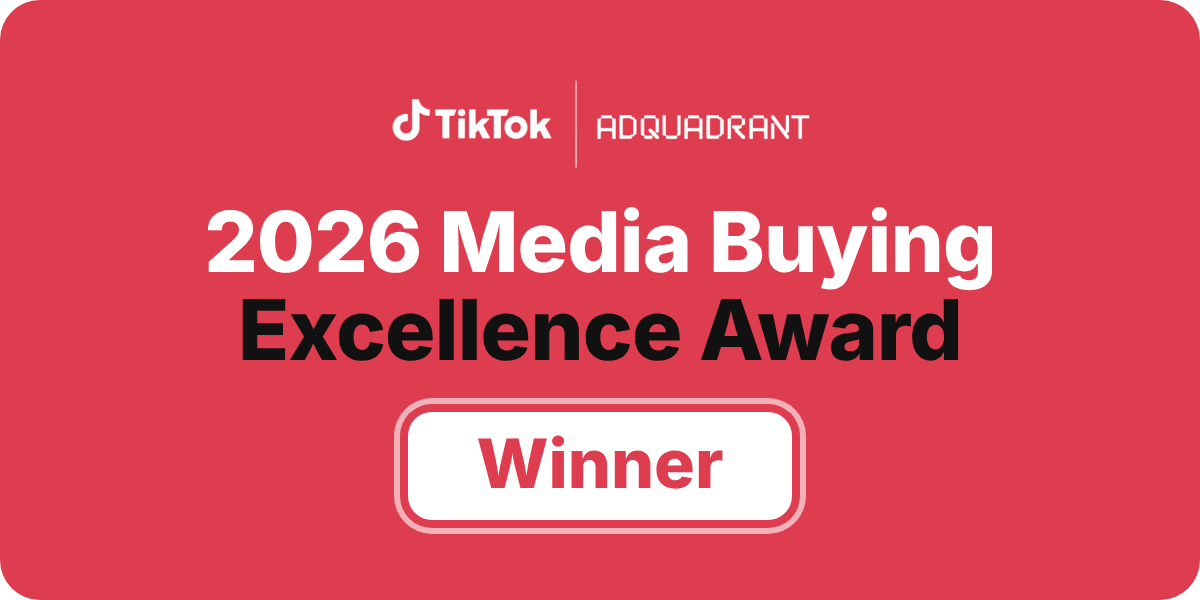 TikTok 2026 Media Buying Excellence Award Winner
