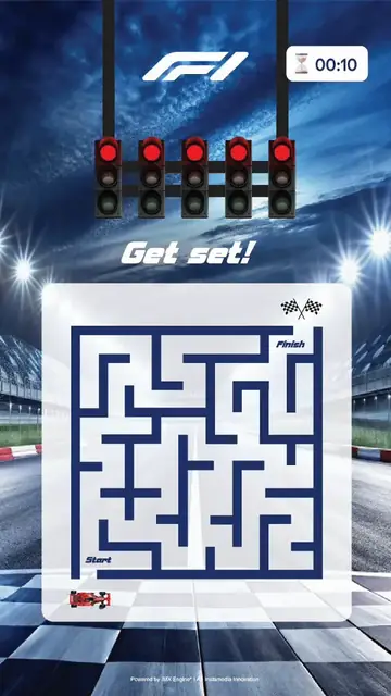 Maze challenge branded labyrinth game, interactive event game for activations in Malaysia