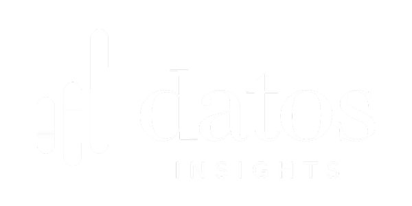 Datos Insights logo with stylized vertical bars to the left of the word 'datos' and 'INSIGHTS' below it on a black background.