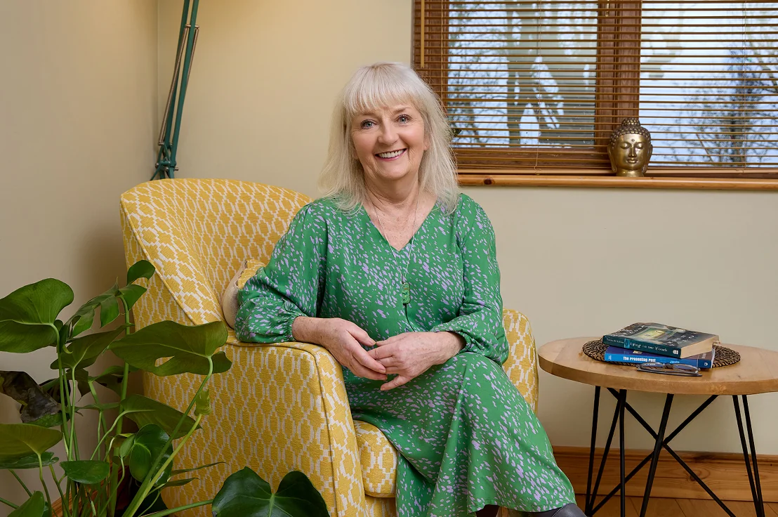 Counsellor Ger Hagan in therapy space