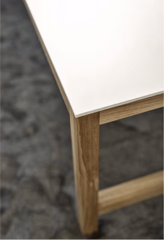 Detailausschnitt eines Möbelstücks als Teil eines Interior Design-Konzepts