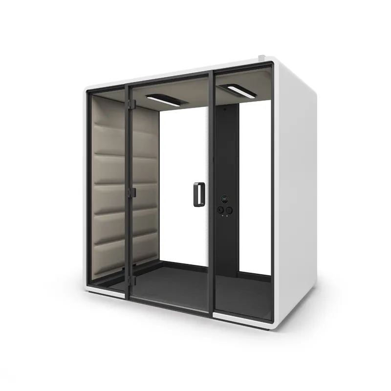 Hushoffice Hushfree Access M premium rolstoelvriendelijke akoestische cabine voor kantoor