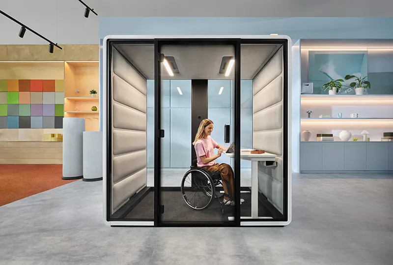 Hushoffice cabines: nu officieel erkend als neuro-inclusieve werkplekken