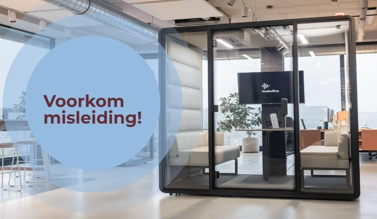 Hoe kies je een akoestische cabine voorkom misleiding!
