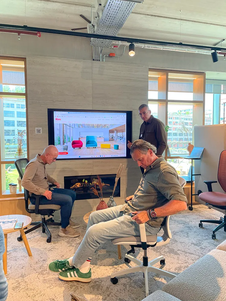 hushoffice dealerdag kantoorinrichting over akoestische vergaderuimtes interieur kantoor