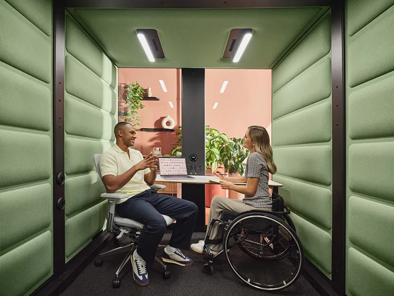 Hushoffice cabines: nu officieel erkend als neuro-inclusieve werkplekken