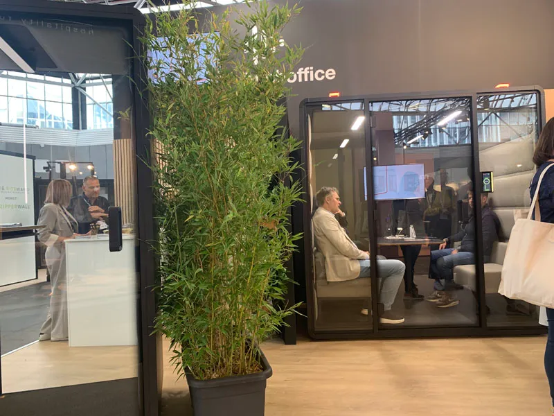 Workspace Design Show Amsterdam 2023 Innovatie kantoorinrichting met akoestische units
