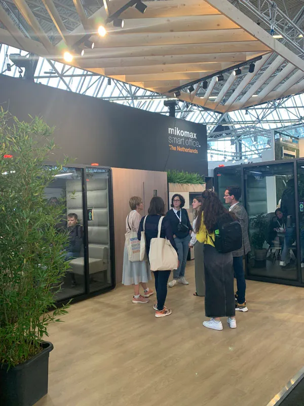 Workspace Design Show Amsterdam 2023 Innovatie kantoorinrichting met akoestische units