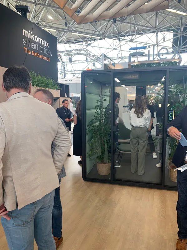 Workspace Design Show Amsterdam 2023 Innovatie kantoorinrichting met akoestische units