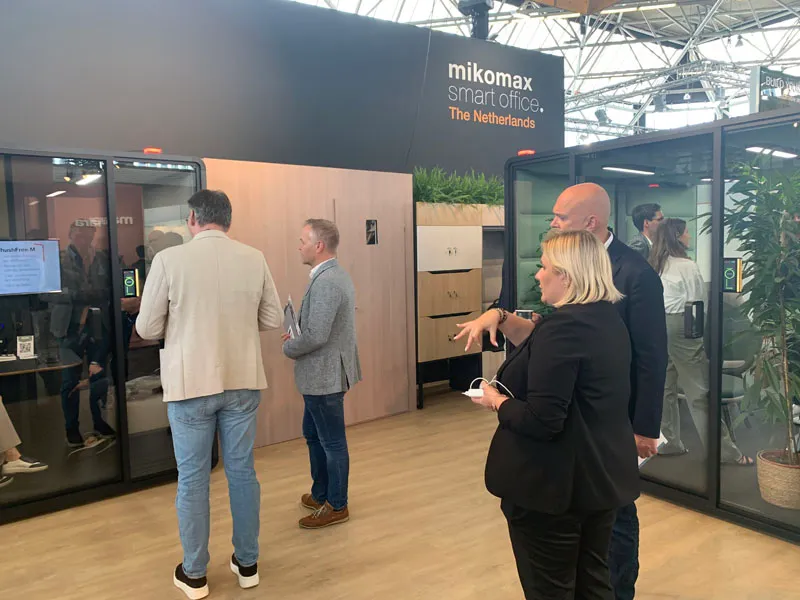 Workspace Design Show Amsterdam 2023 Innovatie kantoorinrichting met akoestische units