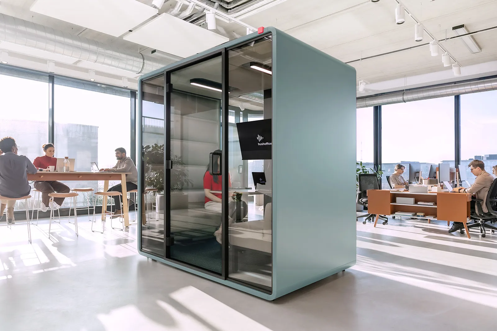 Hushoffice akoestische cabines investering voor kantoor en interieur