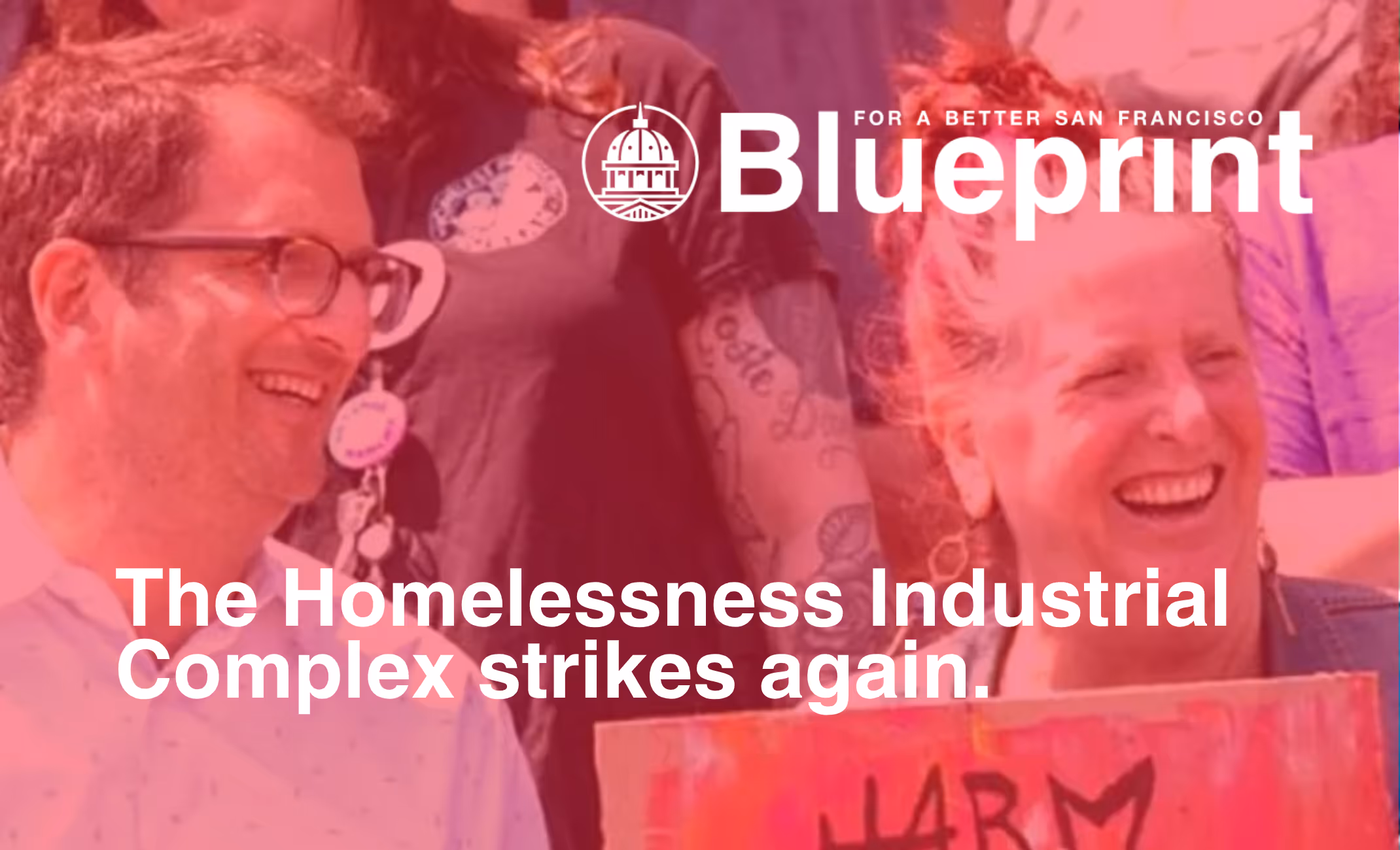 A major player in the homelessness industrial complex just walked off with $2.8M of taxpayer dollars.