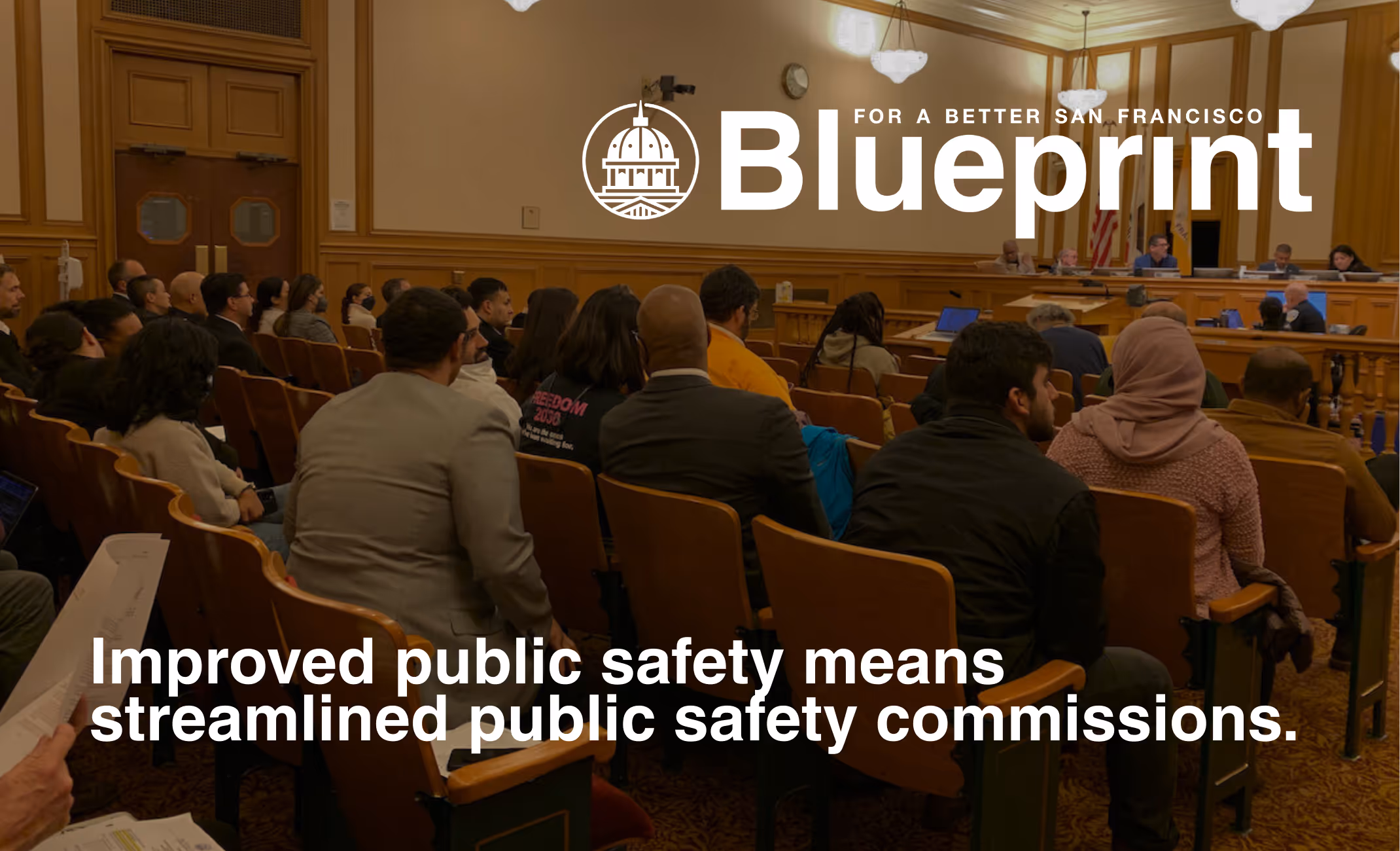  Improved public safety means streamlined public safety commissions.