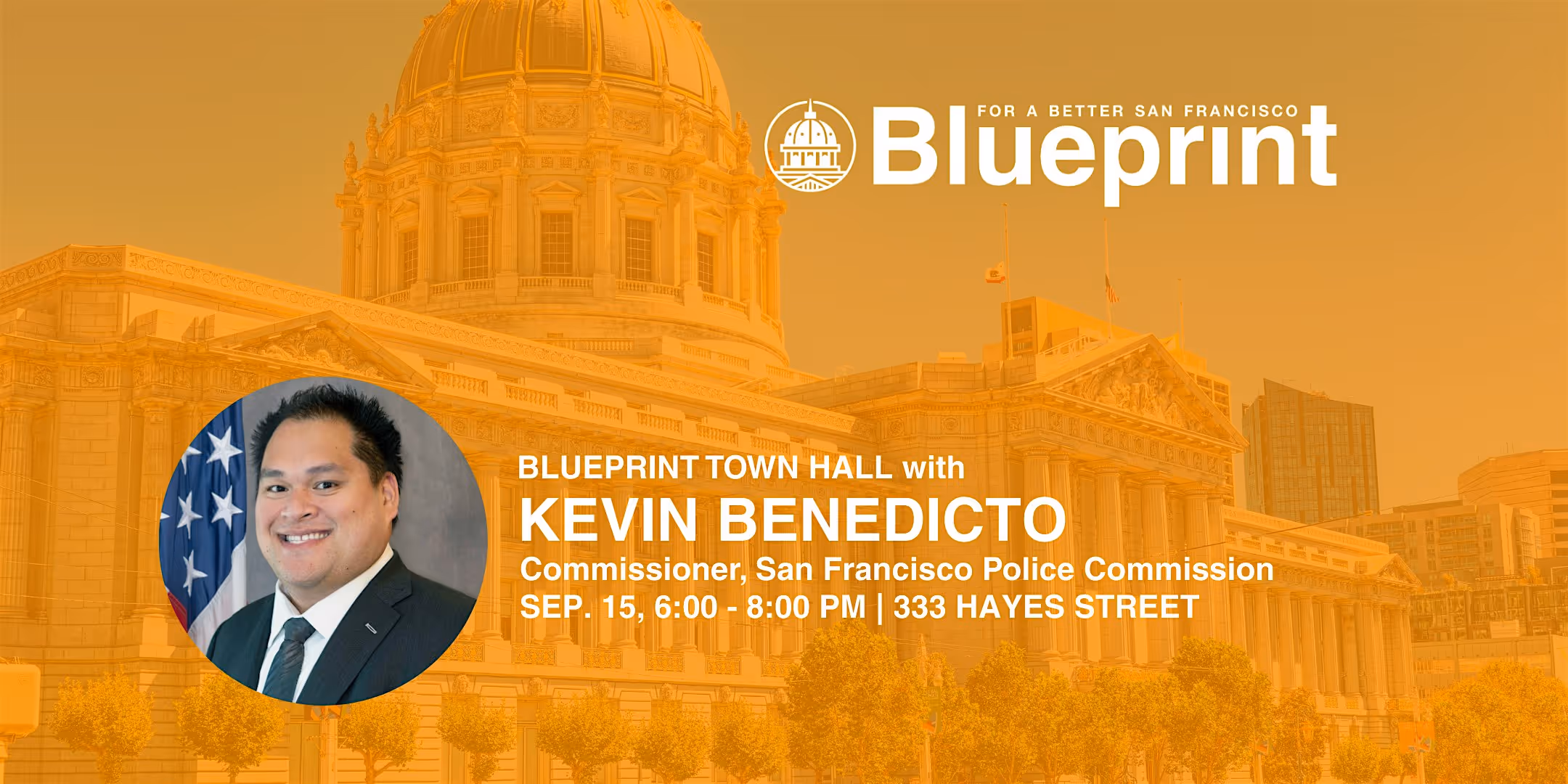 Blueprint Town Hall with Police Commissioner Kevin Benedicto