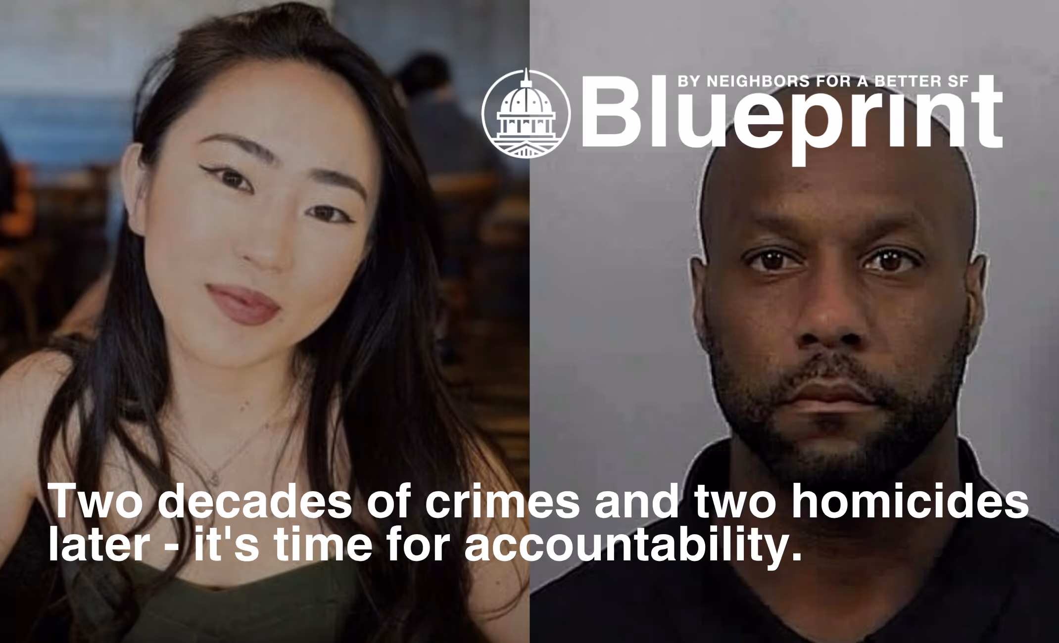 Two decades of crimes and two homicides later - it's time for accountability.