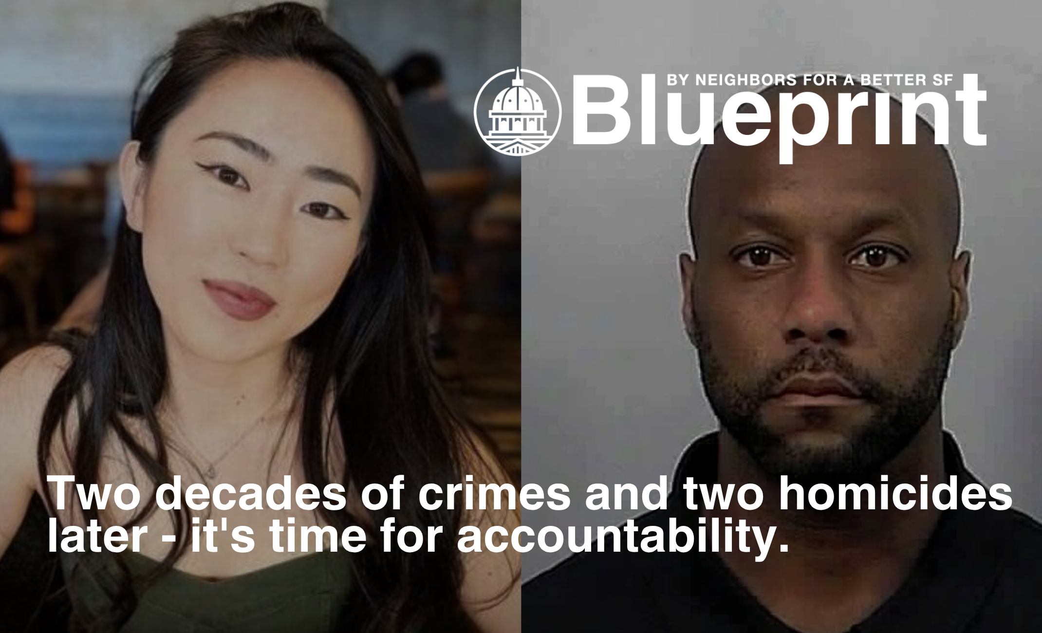 Two decades of crimes and two homicides later - it's time for accountability.
