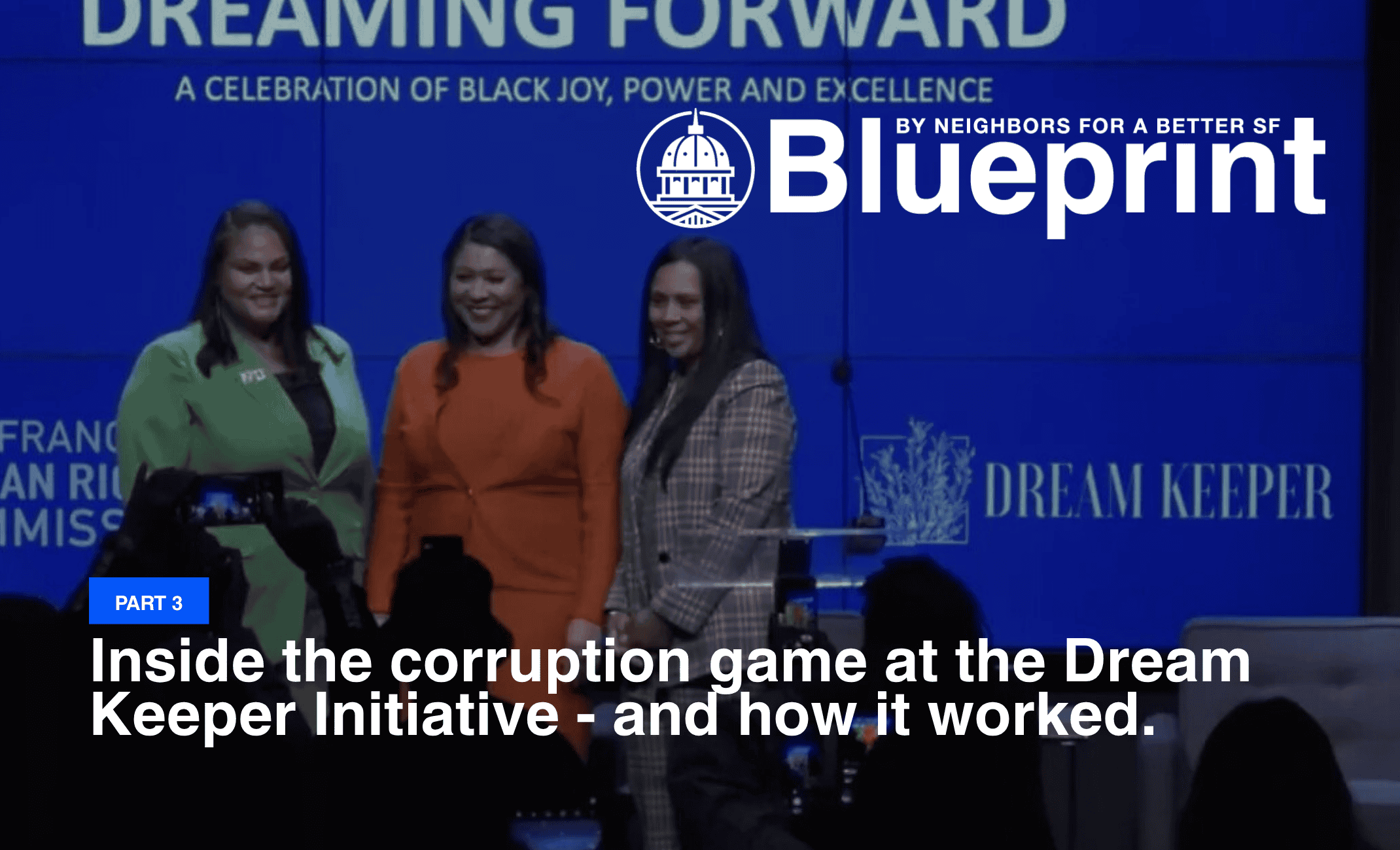 Dream Keeper: How the money moved from one corrupt hand to the next.