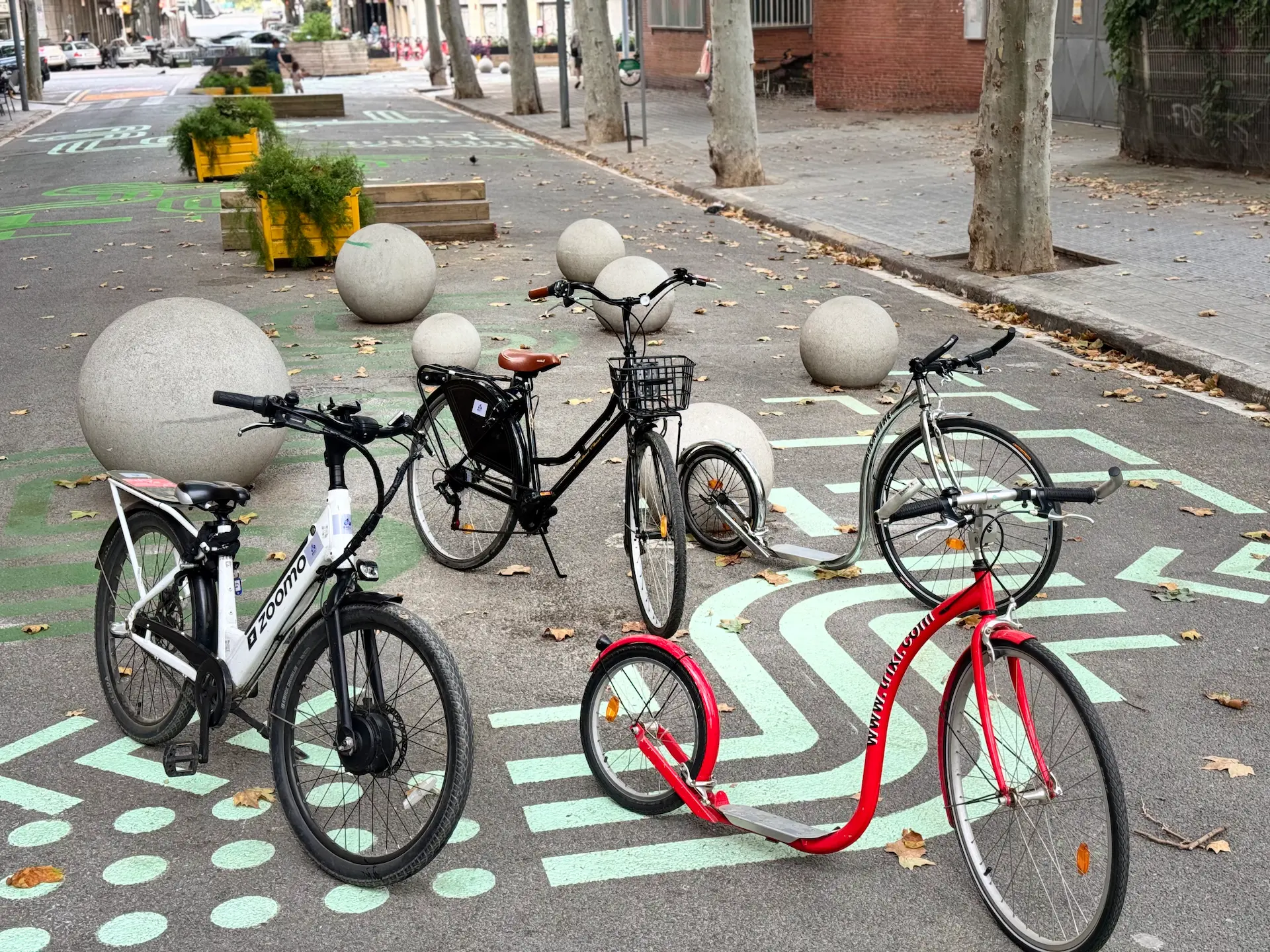 Bikes and kickbikes