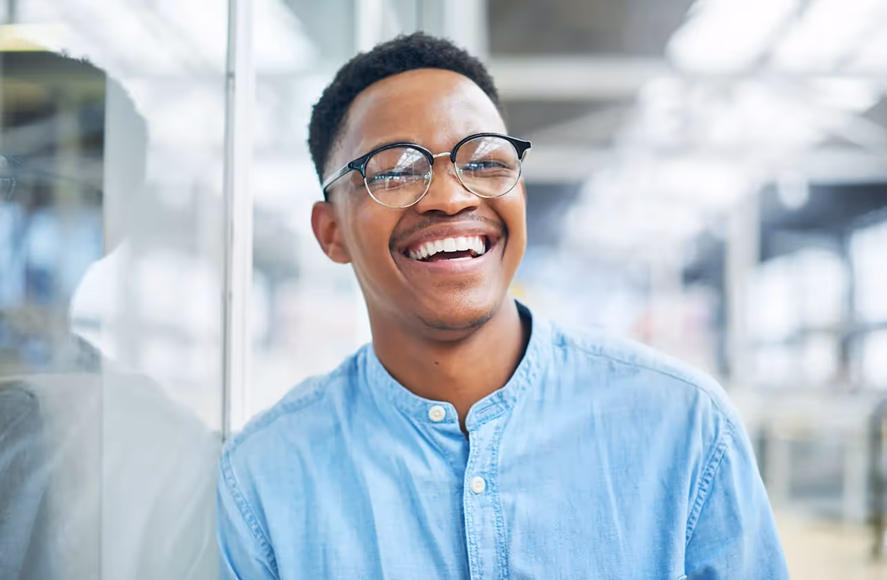 happy man