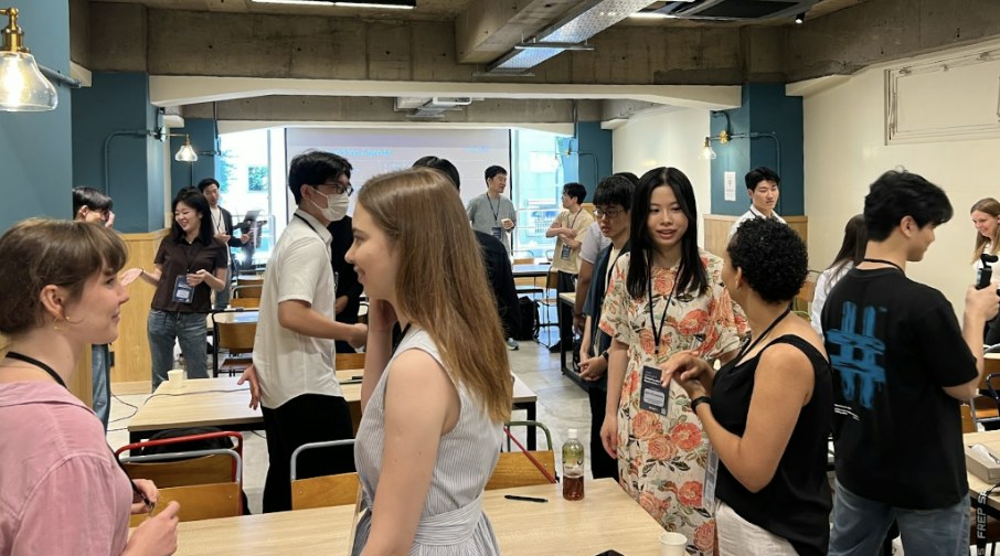 Networking after the talks