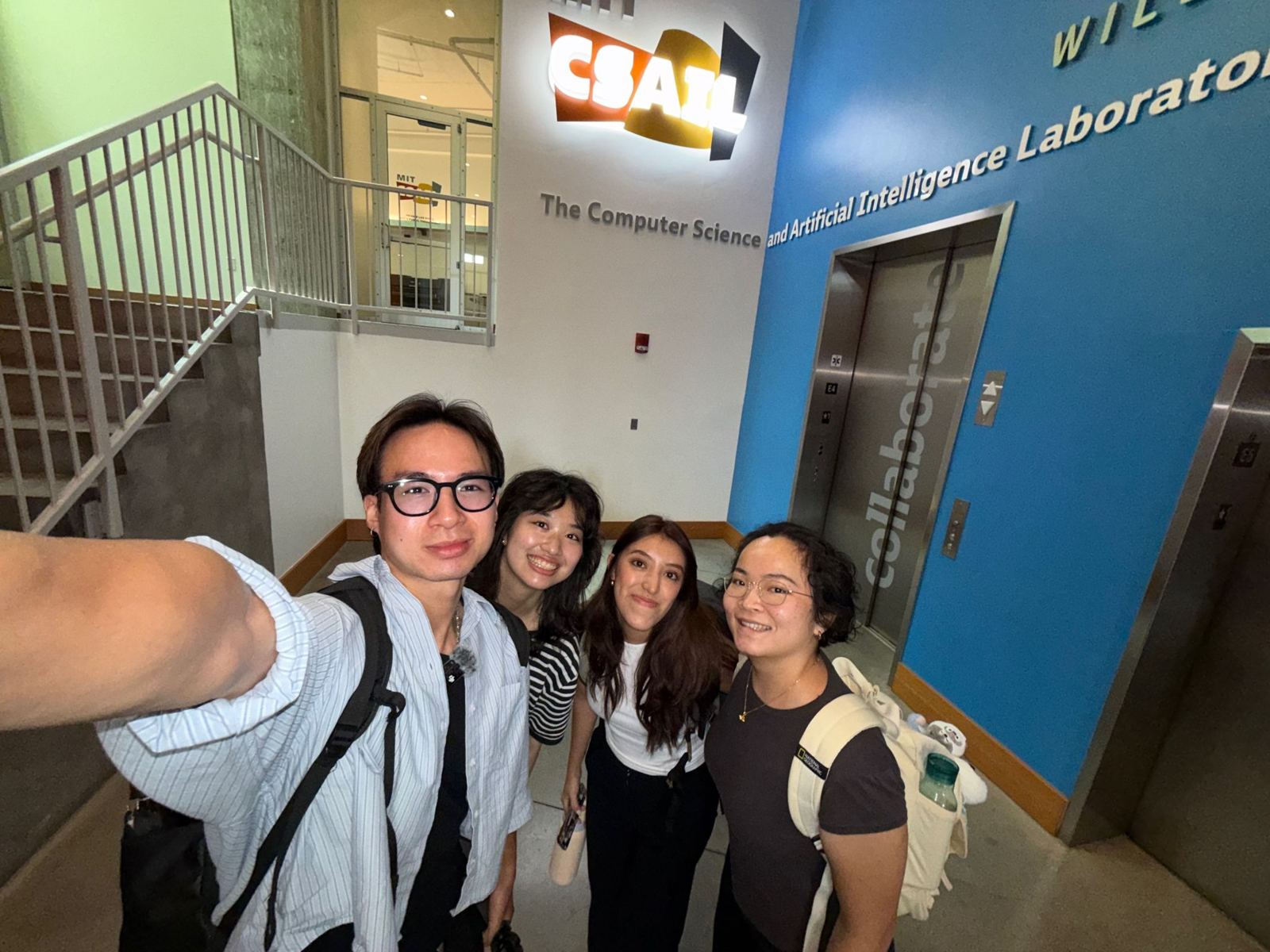 Lab visit during the On-Campus Experience