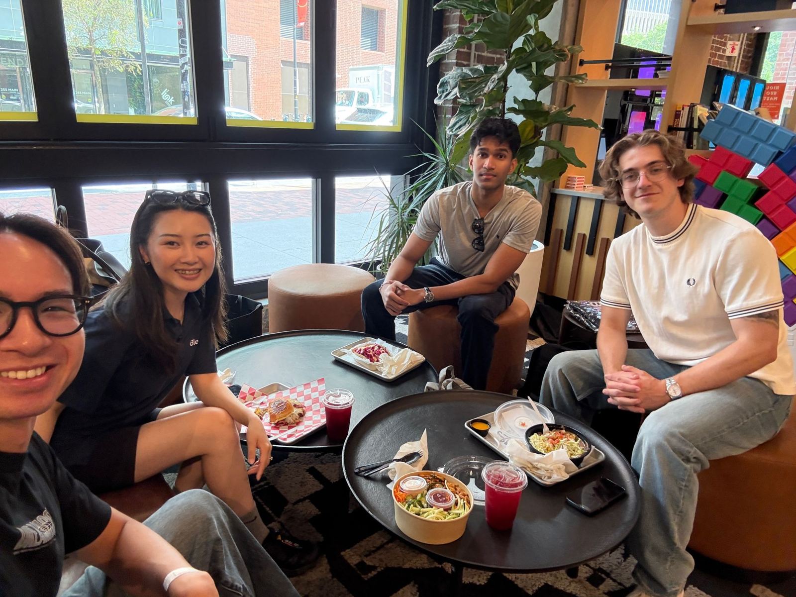 Lunch with the cohort