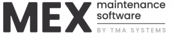 the logo for CMMS software MEX Maintenance