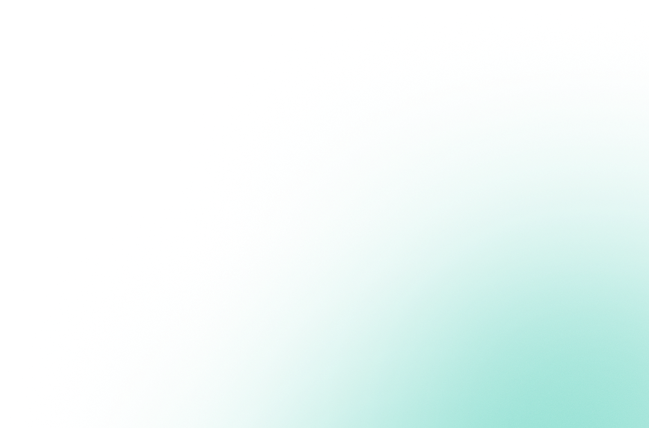 gradient glowing green from the bottom left