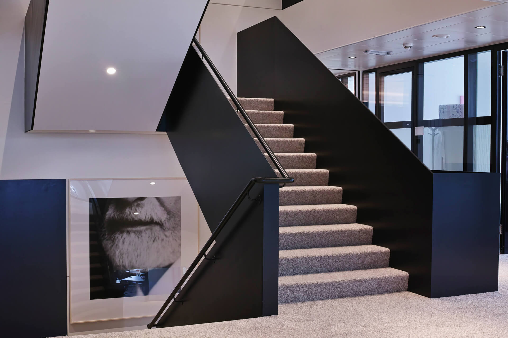 Wien Tourismus schwarze Treppen