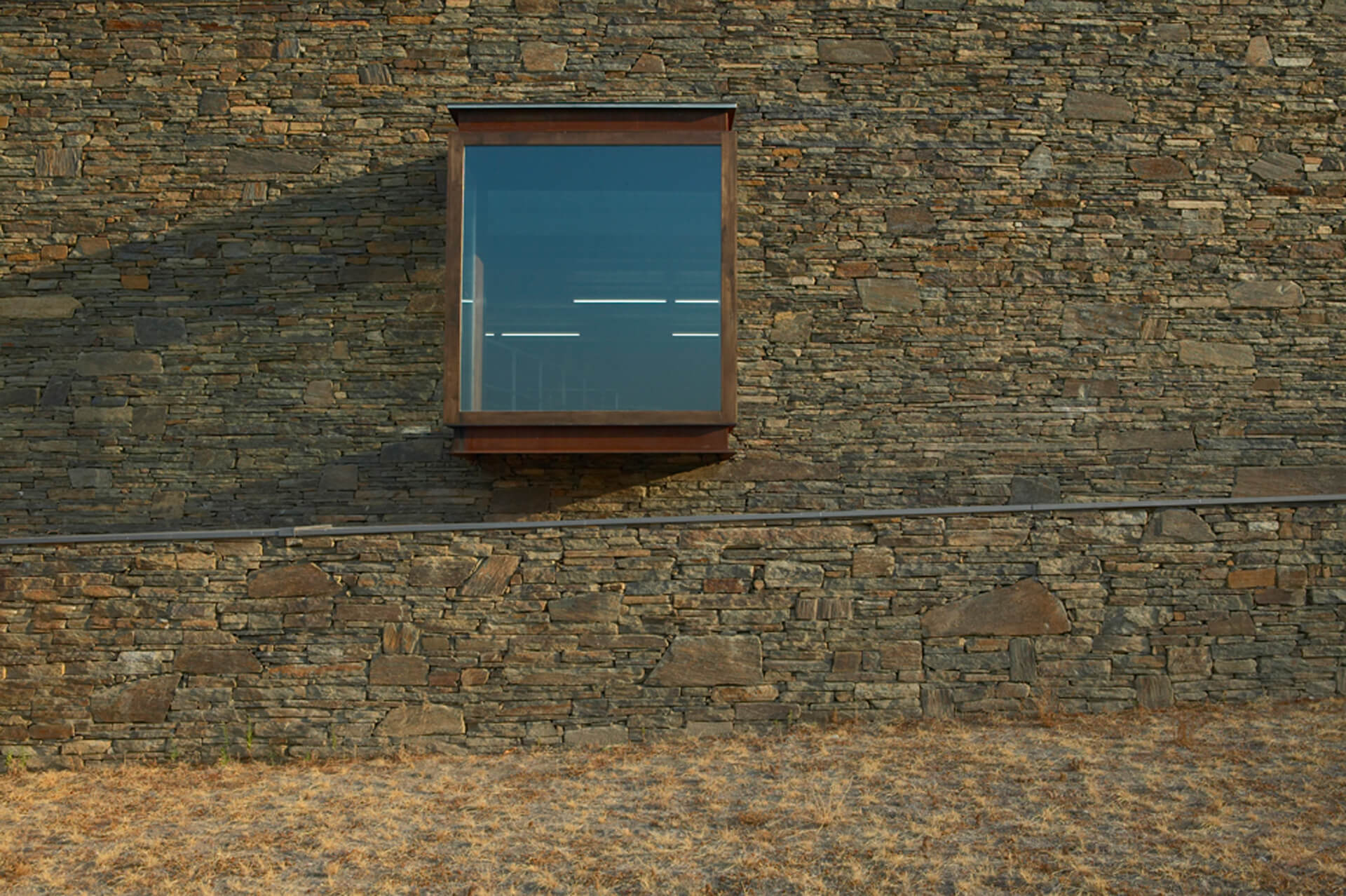 Niepoort Haus Nahaufnahme von Fenster