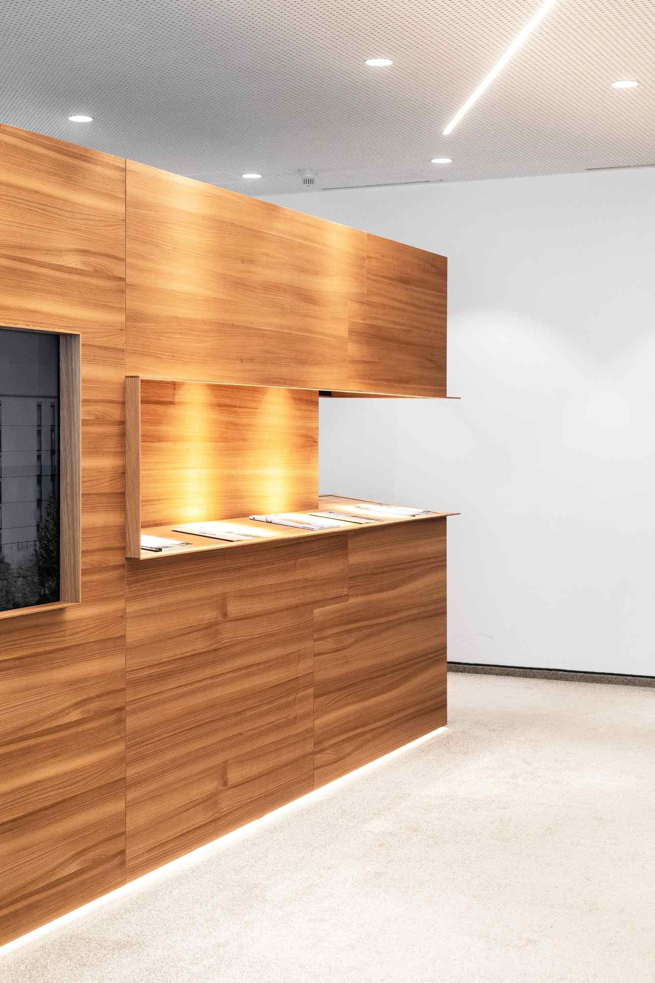 Moderne Holzrezeption.