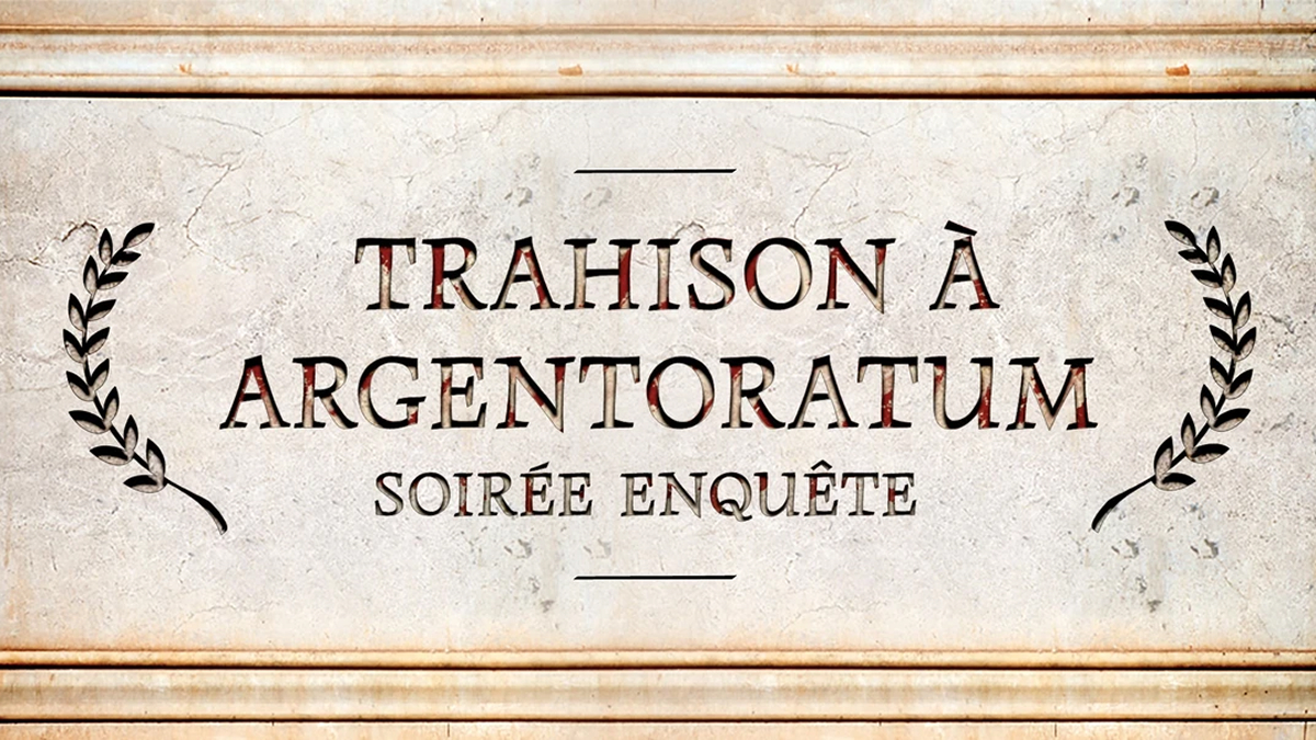 Visuel gravure Trahison à Argentoratum sur pierre