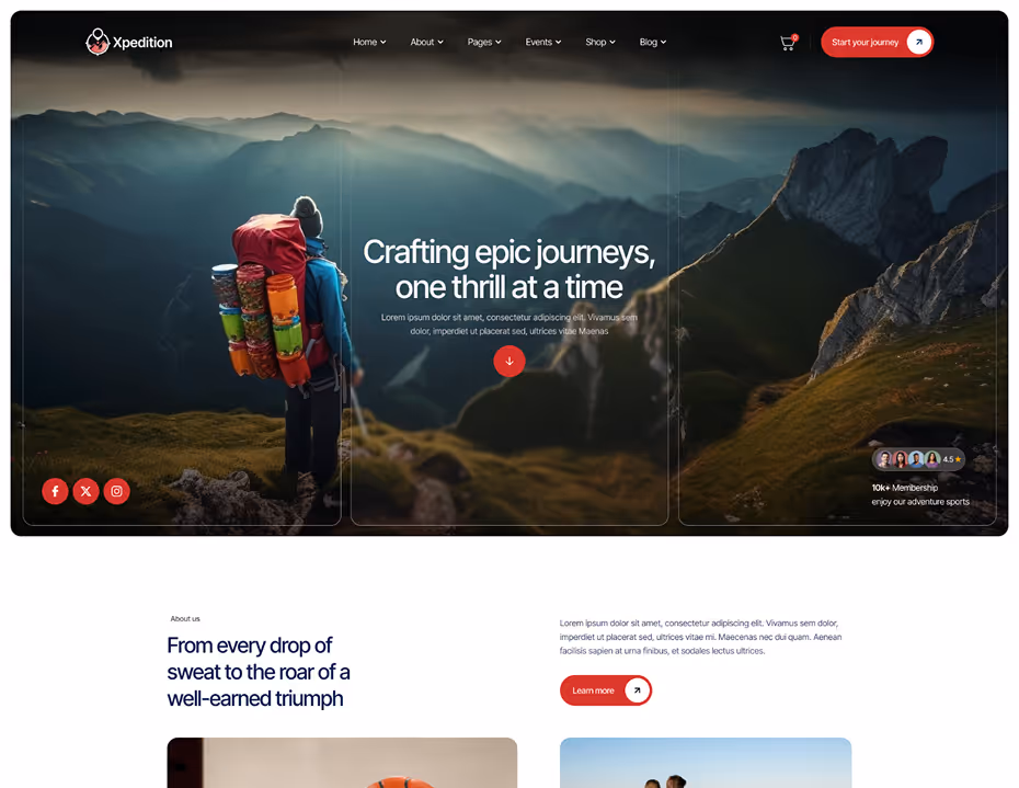 Xpedition-screenshot-home-three