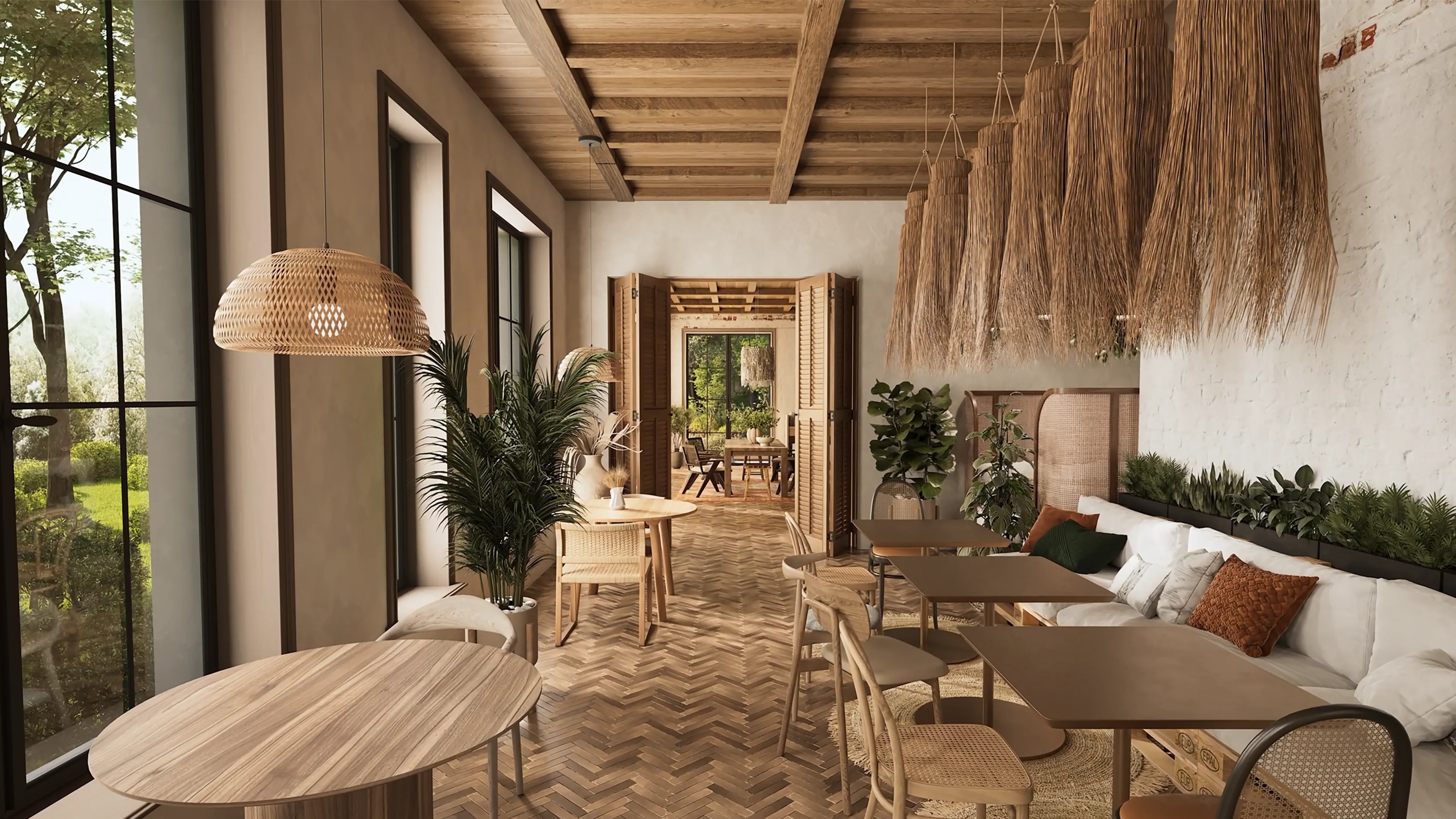 Walkthrough preview for Boho Cafe
