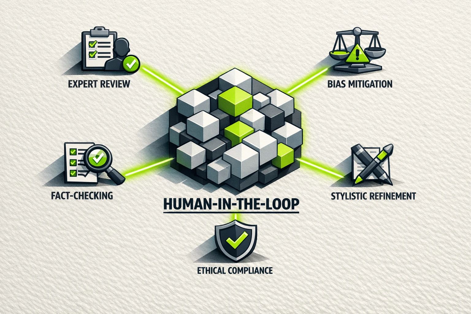 Foundational HITL concepts for authoritative AI content quality assurance.