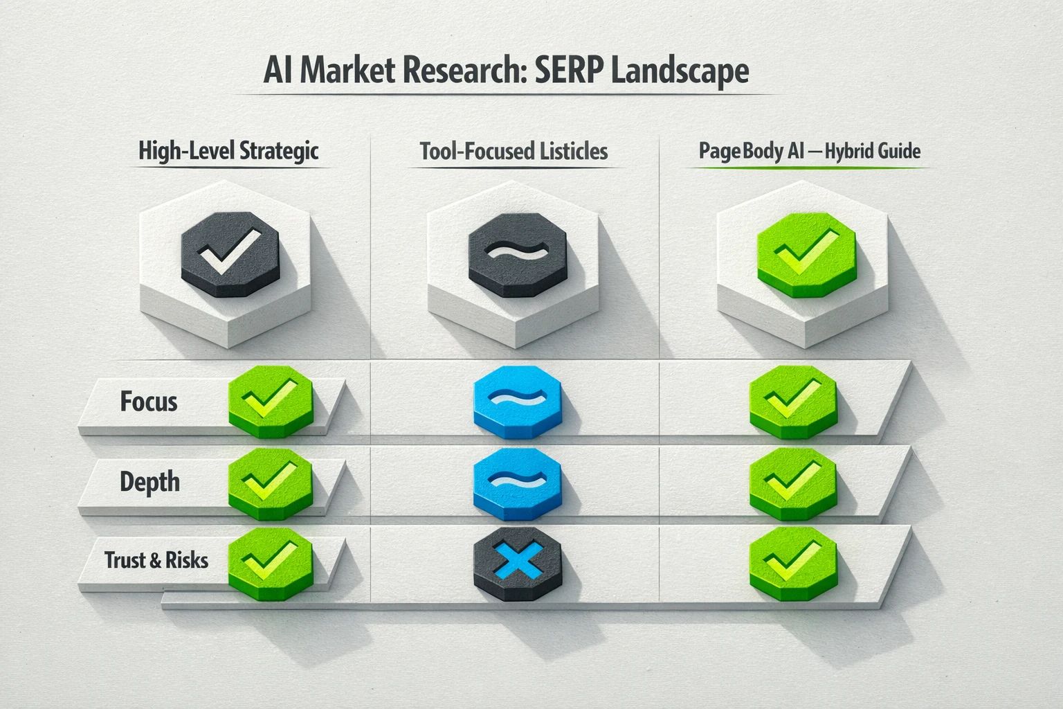 Key, research‑sourced signals that justify building AI capabilities for market research and audience intelligence.