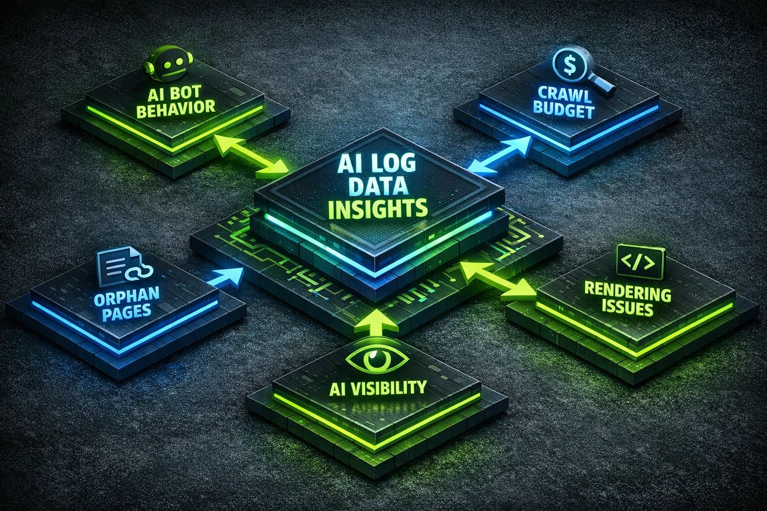 Connects log insights to crawl budget and AI visibility strategies.