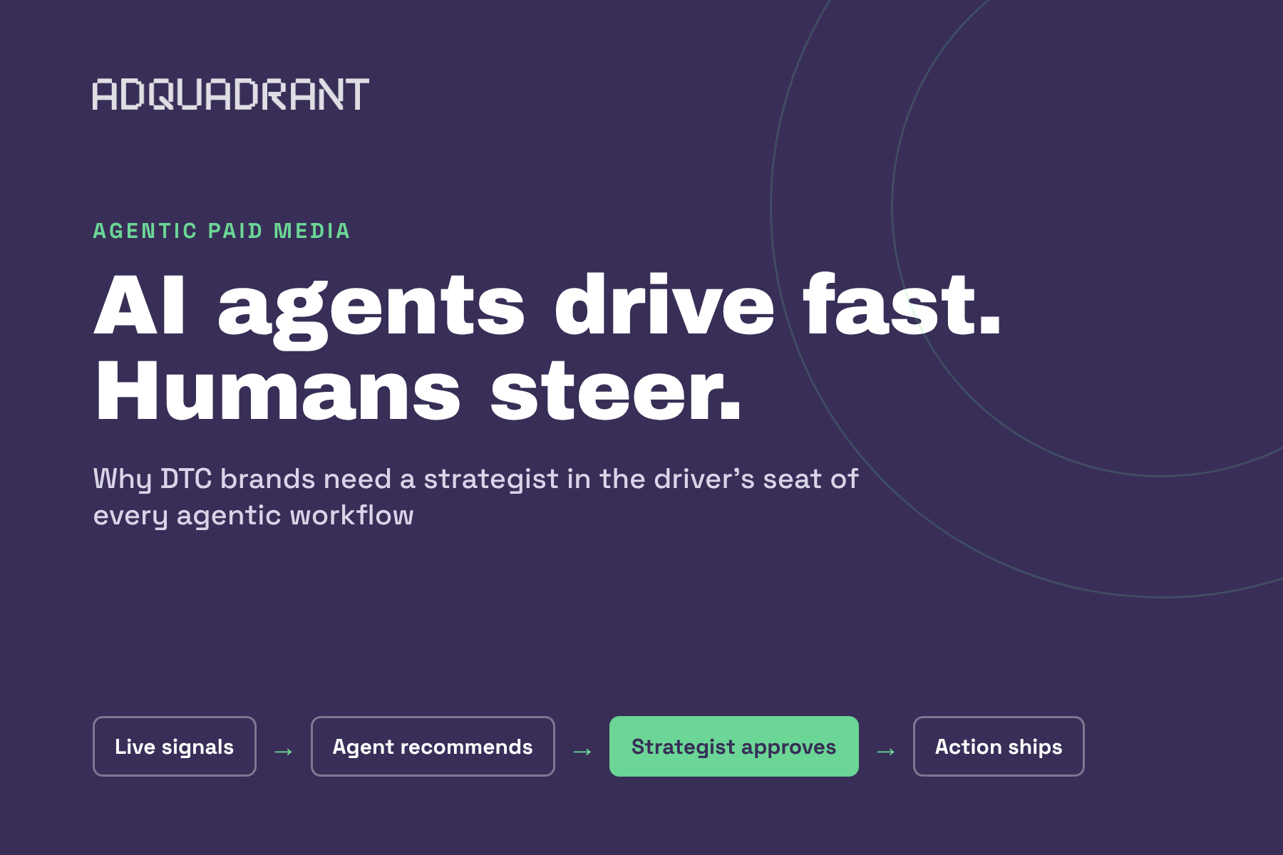 Agentic Paid Media Workflows: Why AI Agents Still Need a Human in the Driver's Seat