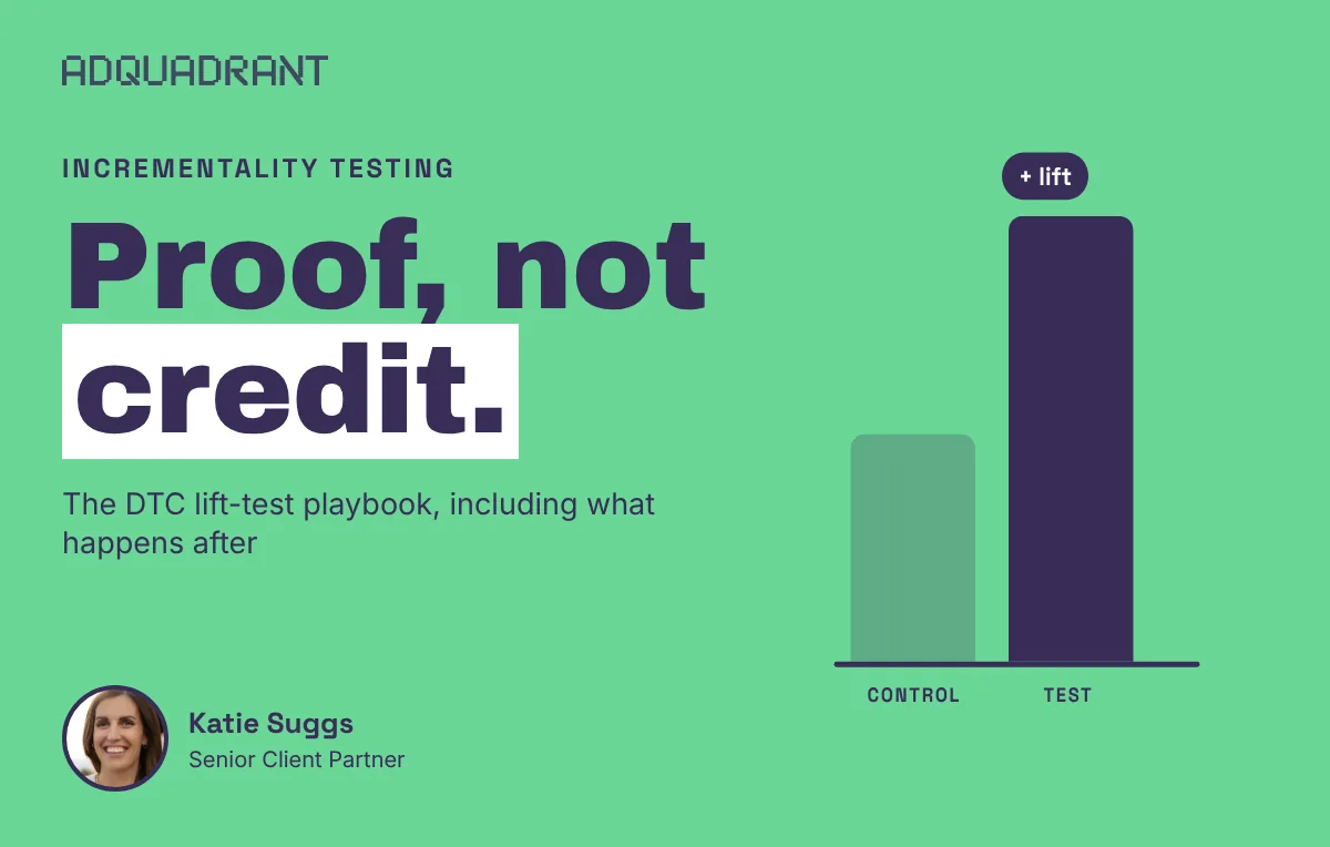 Stop Letting Ad Platforms Grade Their Own Homework: The DTC Incrementality Testing Playbook