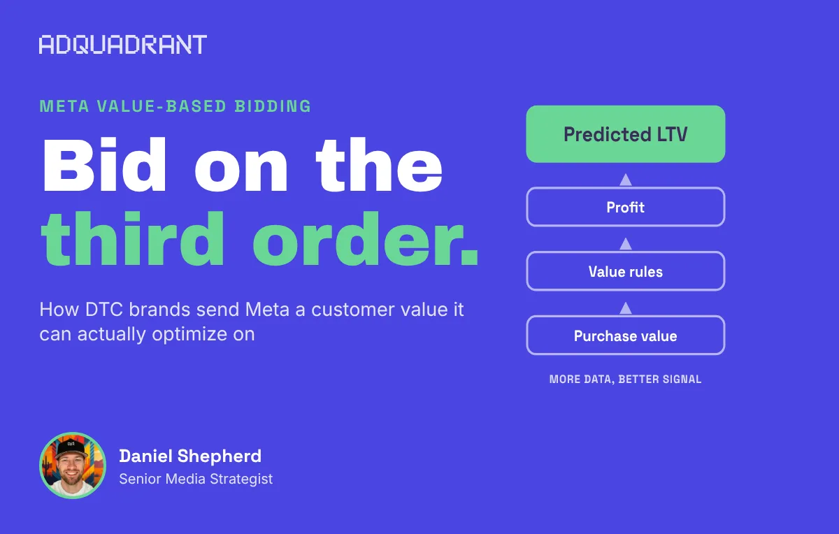 How DTC Brands Use LTV-Based Bidding on Meta