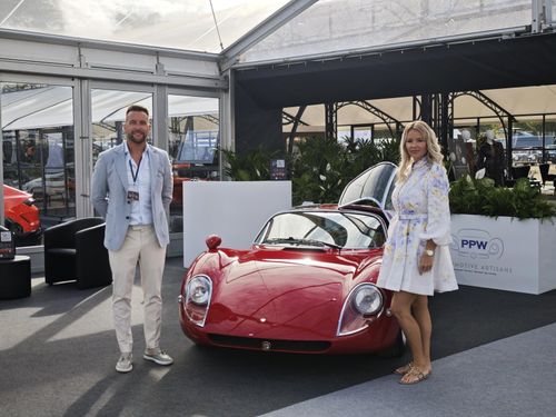 R33 Stradale Shines at Salon Privé 2025