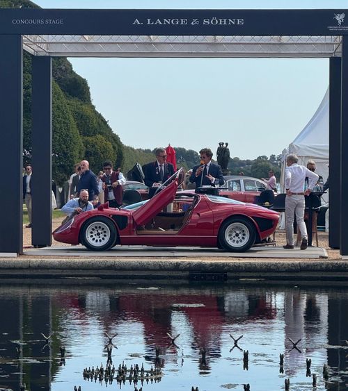 R33 Stradale Showcased at Hampton Court Concours of Elegance 2025