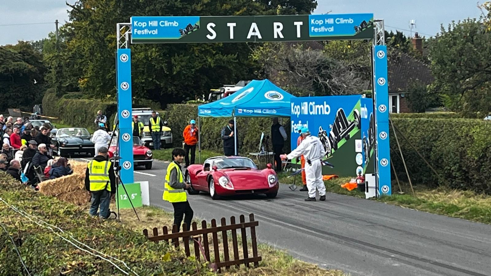 R33 Stradale at Kop Hill Climb 2025