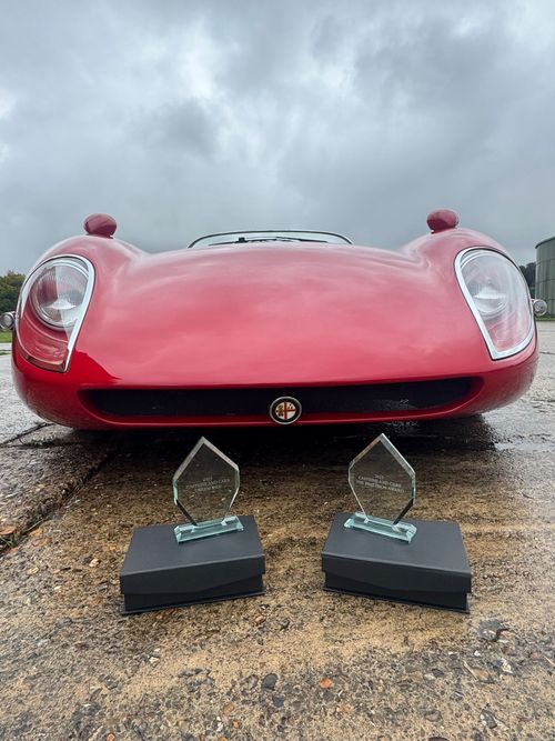R33 Stradale Wins Two Awards at Caffeine & Cars RAF Halton