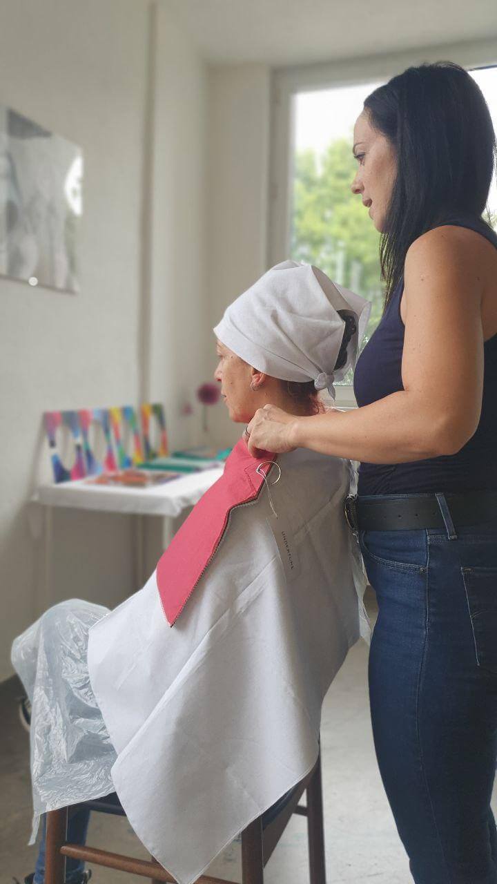 Farbtypanalyse bei Sofia Sessa – Farbtuch-Test zur Bestimmung der idealen Farben