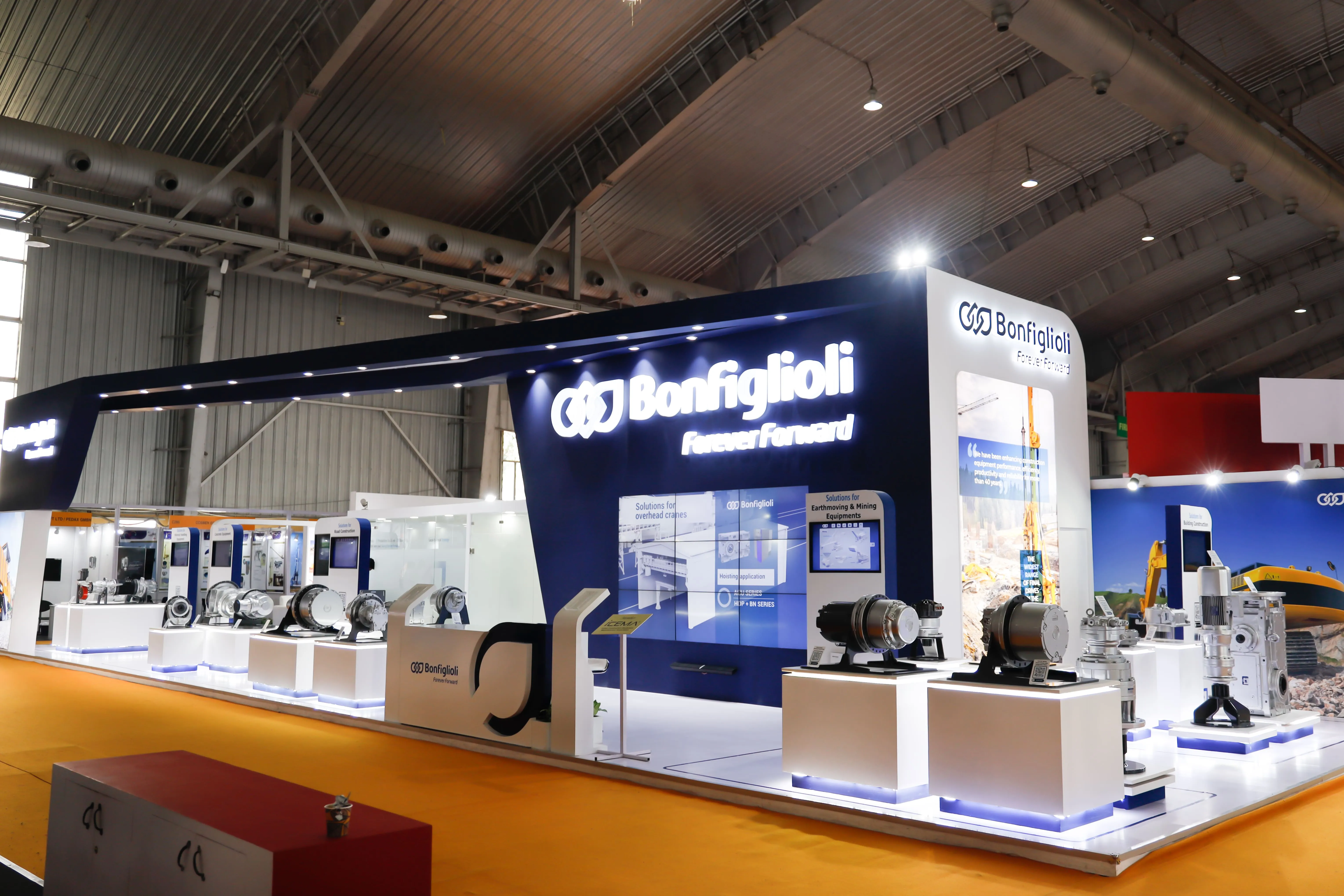 Bonfigiloli booth representation