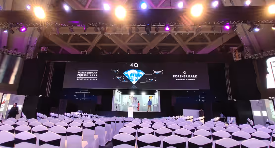 Event hall design and execution
