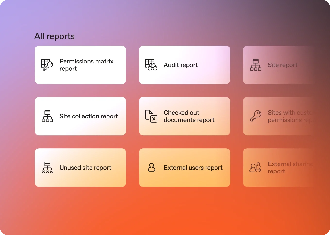Migrate Reduce unnecessary data