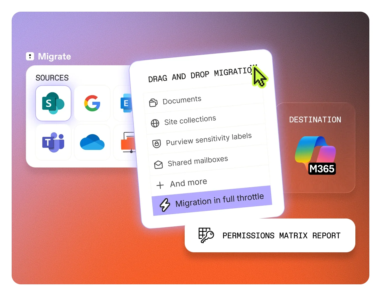Microsoft 365 migration tool & software for reliable & scalable migrations